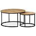 Konferenční stolek 80x80x45cm, mdf, divoký dub, AF-3002 OAK
