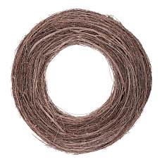 Věnec proutěný - pr. 60 cm, barva hnědá