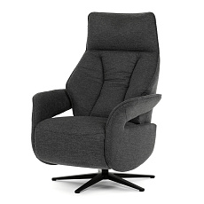Relaxační křeslo, elektrické zabudované ovládání, šedá, látka, TV-B3973 GREY2 Relaxační křeslo, elektrické zabudované ovládání, šedá, látka, TV-B3973 GREY2