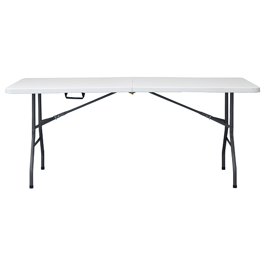 Zahradní stůl 180x70cm, kov, plast, bílá, AZ-K1002 WT Zahradní stůl 180x70cm, kov, plast, bílá, AZ-K1002 WT