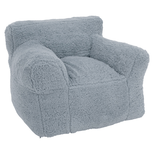 Sedací vak, světlešedá kožešina, JAMO Sedací vak, světlešedá kožešina, JAMO