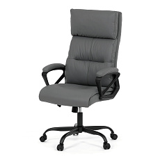 Kancelářské křeslo, houpací mechanismus, šedá ekokůže, KA-Y346 GREY Kancelářské křeslo, houpací mechanismus, šedá ekokůže, KA-Y346 GREY