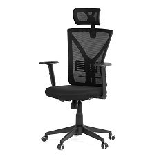 Kancelářská židle, houpací mechanismus, černá síťovina, KA-Q851 BK Kancelářská židle, houpací mechanismus, černá síťovina, KA-Q851 BK