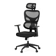 Kancelářská židle, houpací mechanismus, černá, KA-K2080 BK
