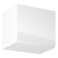Horní skříňka, bílá / bílý extra vysoký lesk, AURORA G50K