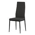 Jídelní židle, šedá, látka, DCL-V5031 GREY2
