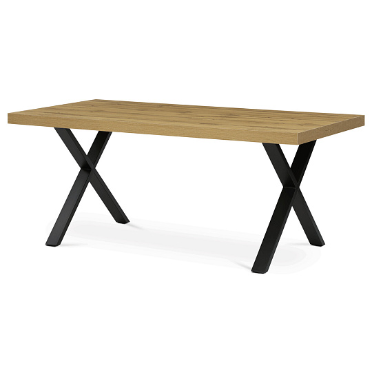 Jídelní stůl 180x90cm, melamin, dub, HT-R5316 OAK
