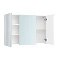 Zrcadlo, mdf, bílá, AZR-E1132 WT
