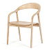 Jídelní židle, přírodní, dřevo, DCH-V3202 NAT