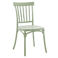 Stohovatelná židle, olivově zelená, SAZEN NEW