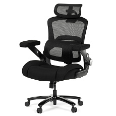 Kancelářská židle, houpací mechanismus, černá látka, KA-N1313 BK Kancelářská židle, houpací mechanismus, černá látka, KA-N1313 BK