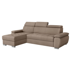 Rohová sedací souprava, šedobéžová Taupe, levá, SEMI ROH Rohová sedací souprava, šedobéžová Taupe, levá, SEMI ROH