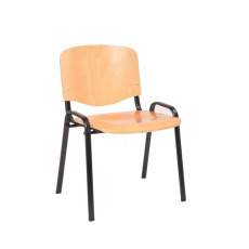 Konferenční židle ISO 12 chrom Buk