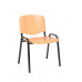 Konferenční židle ISO 12 chrom Buk
