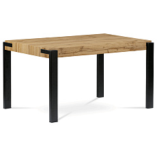 Jídelní stůl 140x88cm, mdf, divoký dub, HT-725 OAK Jídelní stůl 140x88cm, mdf, divoký dub, HT-725 OAK