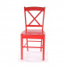 Jídelní židle CD 56 celodřevěná červená