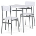 Jídelní set s 2 židlemi, 70x70x76cm, mdf AUT-O2122 WT