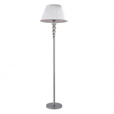 Stojací lampa, stříbrná, CINDA TYP 13 Stojací lampa, stříbrná, CINDA TYP 13