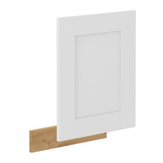 Dvířka na myčku nádobí, bílá/dub artisan, LULA ZM 570x446 Dvířka na myčku nádobí, bílá/dub artisan, LULA ZM 570x446