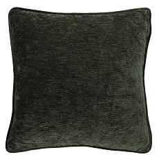 Polštář s výplní - zelený s lemováním, 100% polyester, 50 x 50 cm Polštář s výplní - zelený s lemováním, 100% polyester, 50 x 50 cm