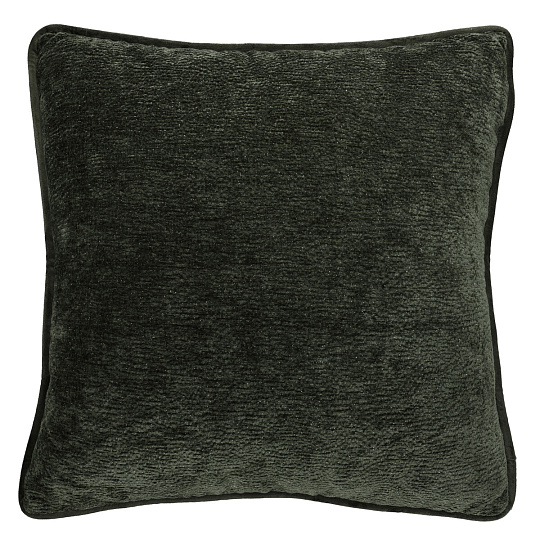 Polštář s výplní - zelený s lemováním, 100% polyester, 50 x 50 cm Polštář s výplní - zelený s lemováním, 100% polyester, 50 x 50 cm