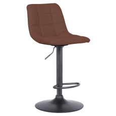 Barová židle, hnědá/černá, LAHELA