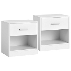 Odkládací stolek 39x28x41cm, mdf ANT-E1081 WT Odkládací stolek 39x28x41cm, mdf ANT-E1081 WT