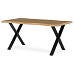 Jídelní stůl 160x90cm, mdf, divoký dub, HT-F4316 OAK