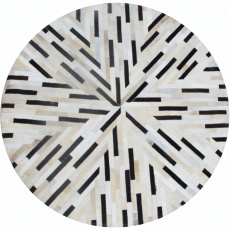 Luxusní koberec, pravá kůže, 150x150, KŮŽE TYP 8 Luxusní koberec, pravá kůže, 150x150, KŮŽE TYP 8
