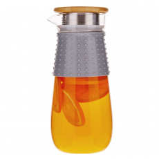 TEMPO-KONDELA GLAZO, karafa na vodu/čaj, 1200 ml, s víčkem a sítkem TEMPO-KONDELA GLAZO, karafa na vodu/čaj, 1200 ml, s víčkem a sítkem