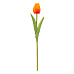 Tulipán pěnový - umělý řezaný, barva oranžová