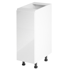 Spodní skříňka, bílá / bílá extra vysoký lesk, levá, AURORA D30 Spodní skříňka, bílá / bílá extra vysoký lesk, levá, AURORA D30