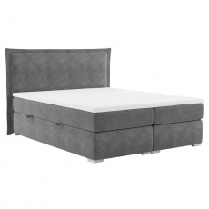 Postel boxspring, šedá, 180x200, MEGAN Postel boxspring, šedá, 180x200, MEGAN