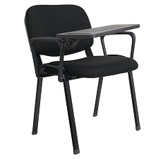 Židle s deskou na psaní, černá, ERKOL Židle s deskou na psaní, černá, ERKOL