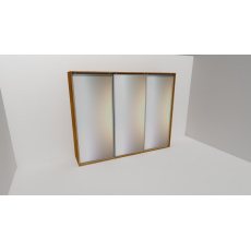 Nábytek Mikulík Vranovice Nábytek Mikulík Vranovice FLEXI 3 280 x 240cm 3x zrcadlo - olše Nábytek Mikulík Vranovice Nábytek Mikulík Vranovice FLEXI 3 280 x 240cm 3x zrcadlo - olše