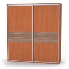 NÁBYTEK MIKULÍK s.r.o. ONYX 3 - dvoudveřová šatní skříň, dělené dveře, 120 až 200cm x 220/240cm Šířka: 120cm, Výška: 220cm, Dekor: olše NÁBYTEK MIKULÍK s.r.o. ONYX 3 - dvoudveřová šatní skříň, dělené dveře, 120 až 200cm x 220/240cm Šířka: 120cm, Výška: 220cm, Dekor: olše