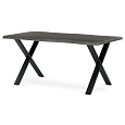 Jídelní stůl 160x90cm, mdf, šedý dub, HT-F4316 GREY