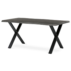 Jídelní stůl 160x90cm, mdf, šedý dub, HT-F4316 GREY