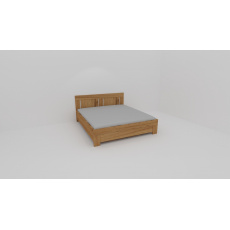 VARIO, zvýšené dvoulůžko s úložným prostorem, polohovacími rošty, 180 x 200, dub Harmony VARIO, zvýšené dvoulůžko s úložným prostorem, polohovacími rošty, 180 x 200, dub Harmony