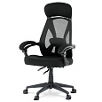Kancelářská židle, houpací mechanismus, černá síťovina, KA-Y309 BK