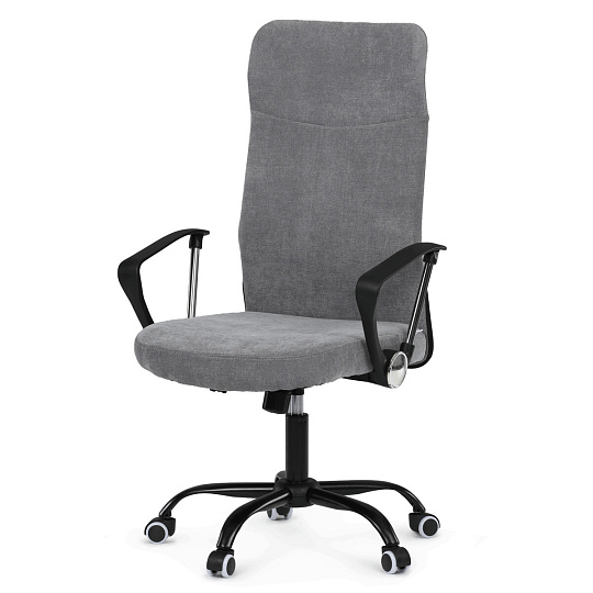 Kancelářská židle, houpací mechanismus, šedá látka, KA-W3109 GREY Kancelářská židle, houpací mechanismus, šedá látka, KA-W3109 GREY