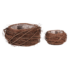 Obal proutěný - kulatý, přírodní, cena za sadu 2 ks Obal proutěný - kulatý, přírodní, cena za sadu 2 ks
