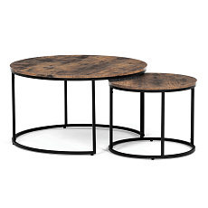 Konferenční stolek 80x80x45cm, mdf, old wood, AF-3002 OLW
