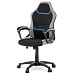 Dětská židle, houpací mechanismus, černá látka, KA-L611 BLUE