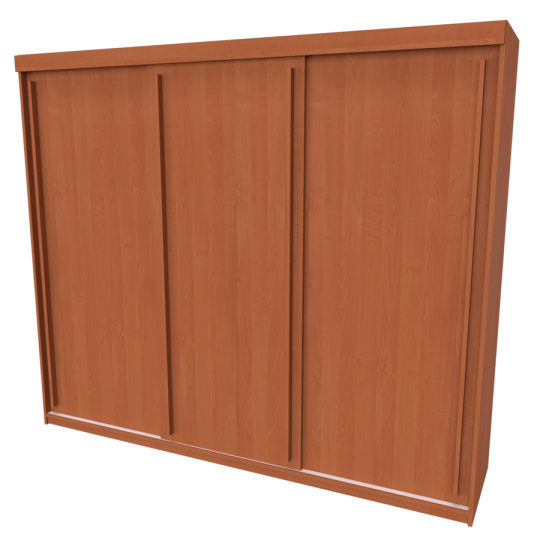 NÁBYTEK MIKULÍK s.r.o. MERKUR XXL - šatní skříň, 240x58x205cm Dekor: olše