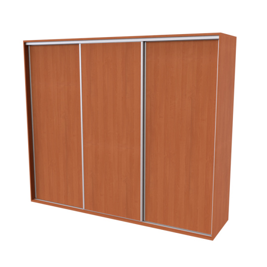 NÁBYTEK MIKULÍK s.r.o. FLEXI 3 - šatní skříň dveře plné, 240/260/280/300 x 220/240cm Šířka: 300cm, Výška: 240cm, Dekor: olše