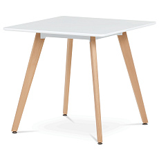 Jídelní stůl 80x80cm, mdf DT-312 WT
