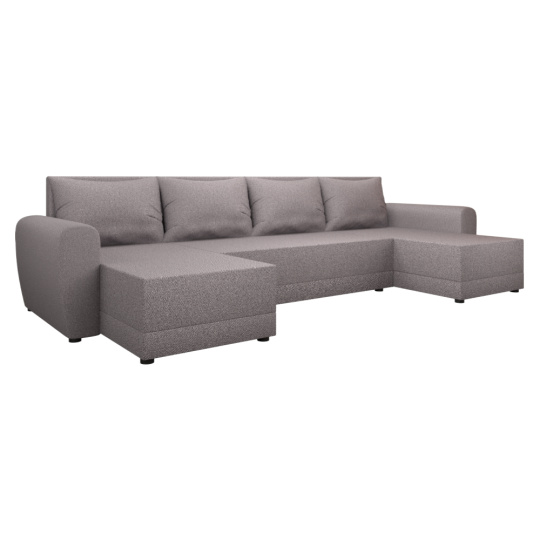 Univerzální sedací souprava, šedobéžová Taupe, DAKAR NEW U