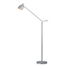 Stojací lampa, železo / nikl, CINDA TYP 8