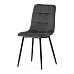 Jídelní židle, šedá, sametová látka, CT-281 GREY4
